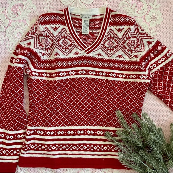 Vintage St John’s Bay Christmas Sweater - Picture 1 of 4